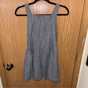 Abercrombie Kids Navy and White Checkered Dress - New